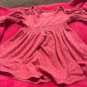 Matilda Jane Pink Dress with White Dots